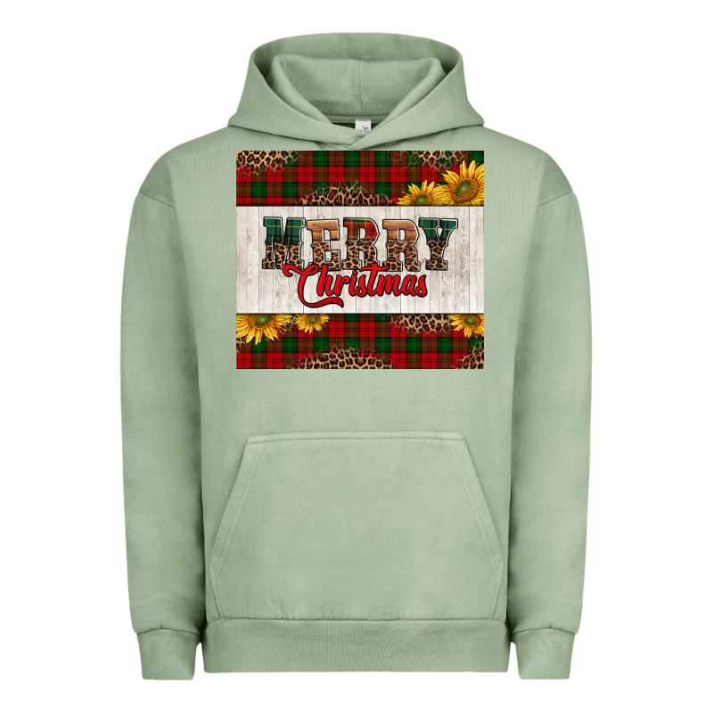 Merry Christmas Sunflowers Urban Hoodie by Jasminsmagicworld | Teevron