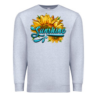 Heather Grey sunshine Premium Sweatshirt - HRA Design Shop