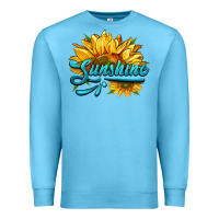 Ocean Blue sunshine Premium Sweatshirt - HRA Design Shop