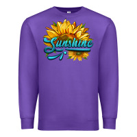 Purple sunshine Premium Sweatshirt - HRA Design Shop
