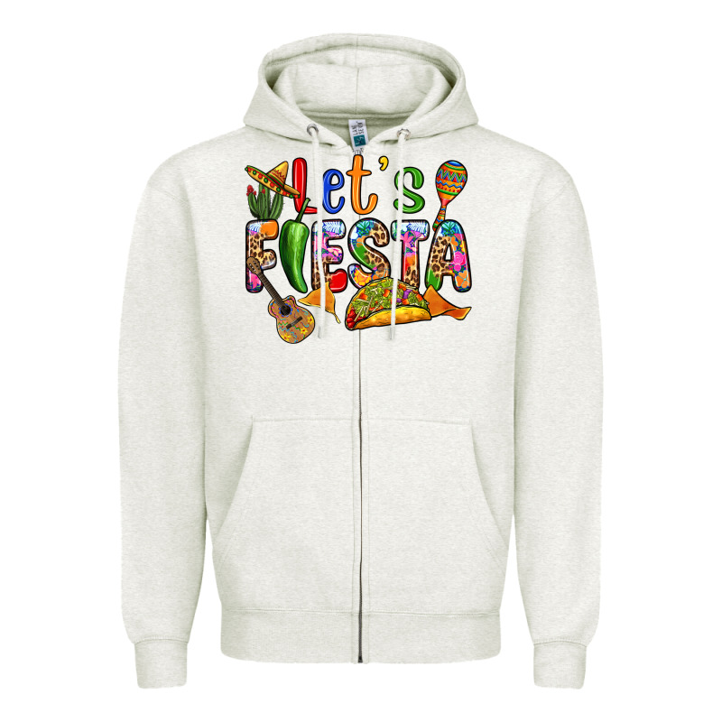 Let's Fiesta Zipper Hoodie by RanaPortraitStore | Teevron
