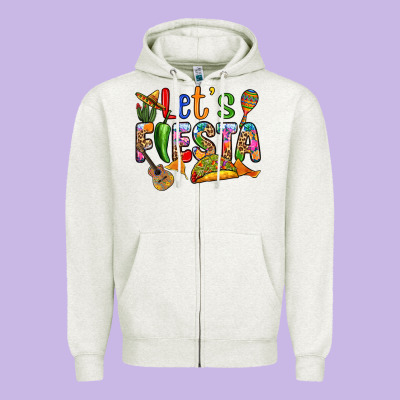 Zipper Hoodie Let's fiesta