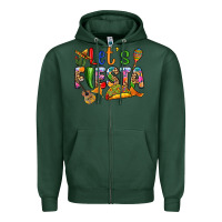 Sports Green Let's fiesta Zipper Hoodie - RanaPortraitStore