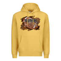 Antique Gold football mom Premium Hoodie - AdoDesignShop