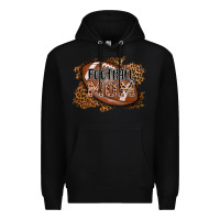 Black football mom Premium Hoodie - AdoDesignShop