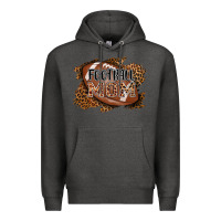 Charcoal Heather football mom Premium Hoodie - AdoDesignShop