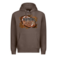Coffee football mom Premium Hoodie - AdoDesignShop