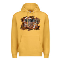 Mustard football mom Premium Hoodie - AdoDesignShop