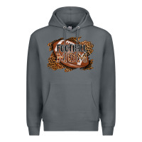 Rock football mom Premium Hoodie - AdoDesignShop