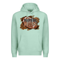 Seafoam football mom Premium Hoodie - AdoDesignShop