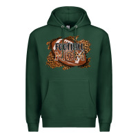 Sports Green football mom Premium Hoodie - AdoDesignShop