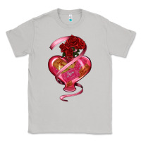 Moon Dust heart glass vase love tickets with rose Classic Tee - RanaPortraitStore