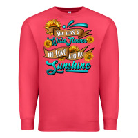 Cardinal she was a wild flower in love with the sunshine Premium Sweatshirt - HRA Design Shop