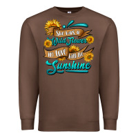 Chestnut she was a wild flower in love with the sunshine Premium Sweatshirt - HRA Design Shop