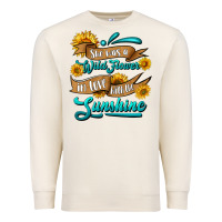 Sandshell she was a wild flower in love with the sunshine Premium Sweatshirt - HRA Design Shop