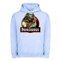 Pigment Grape Ice Western Papasaurus Papa Dinosaur Urban Hoodie - LillyAllenDesigns