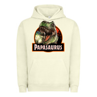 Pigment Pistachio Western Papasaurus Papa Dinosaur Urban Hoodie - LillyAllenDesigns