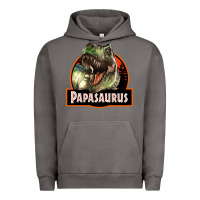 Pigment Tornado Western Papasaurus Papa Dinosaur Urban Hoodie - LillyAllenDesigns