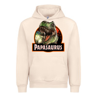 Sandshell Western Papasaurus Papa Dinosaur Urban Hoodie - LillyAllenDesigns