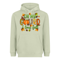 Matcha oh my gourd i love fall Heavyweight Hoodie - Zillion Design Studio