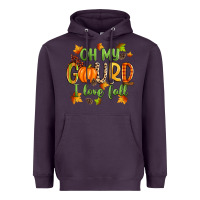 Plum oh my gourd i love fall Heavyweight Hoodie - Zillion Design Studio