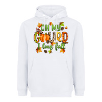 White oh my gourd i love fall Heavyweight Hoodie - Zillion Design Studio
