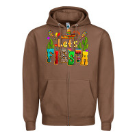Chestnut Let's fiesta Zipper Hoodie - RanaPortraitStore