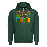 Sports Green Let's fiesta Zipper Hoodie - RanaPortraitStore