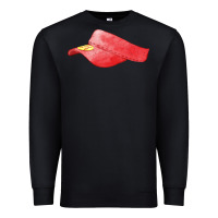 Black red softball visor fa element Premium Sweatshirt - FaDigitalArtStudio
