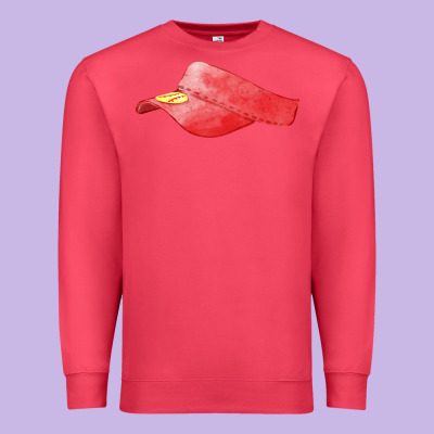 Red Softball Visor Fa Element Premium Sweatshirt Designed By Fadigitalartstudio