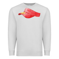 Dove Grey red softball visor fa element Premium Sweatshirt - FaDigitalArtStudio
