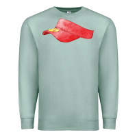 Seafoam red softball visor fa element Premium Sweatshirt - FaDigitalArtStudio