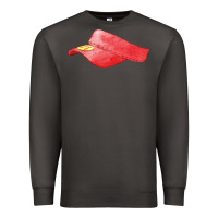 Smoke red softball visor fa element Premium Sweatshirt - FaDigitalArtStudio