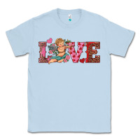 Dusty Blue love cupid Classic Tee - RanaPortraitStore