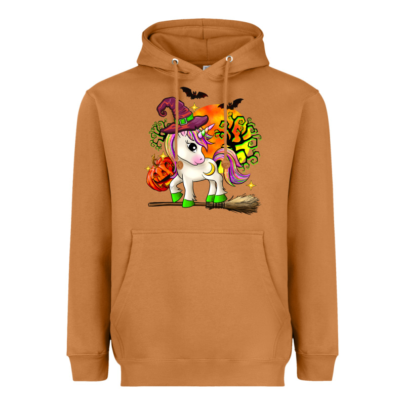 Halloween Unicorn Heavyweight Hoodie by Zillion Design Studio | Teevron