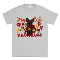 Moon Dust my cat is my valentine valentine's day Classic Tee - FaDigitalArtStudio