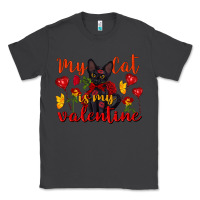Smoke my cat is my valentine valentine's day Classic Tee - FaDigitalArtStudio