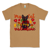 Toasted Coconut my cat is my valentine valentine's day Classic Tee - FaDigitalArtStudio
