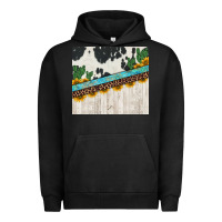 Pigment Black cowhide sunflowers cactus Urban Hoodie - Jasminsmagicworld