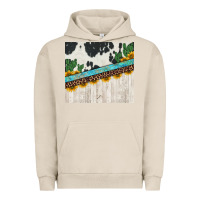 Pigment French Oak cowhide sunflowers cactus Urban Hoodie - Jasminsmagicworld