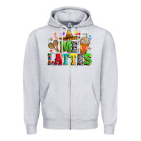 Heather Grey Me lattes Zipper Hoodie - RanaPortraitStore