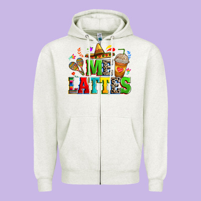 Zipper Hoodie Me lattes