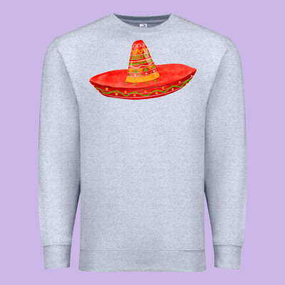 Red Sombrero Fa Element Premium Sweatshirt Designed By Fadigitalartstudio
