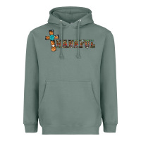 Sage thankful pumpkin cross Heavyweight Hoodie - RanaPortraitStore