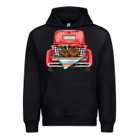 Black Christmas truck Urban Hoodie - BarkalooDesign