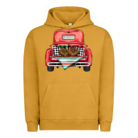 Pigment Peanut Butter Christmas truck Urban Hoodie - BarkalooDesign