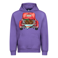 Tulip Christmas truck Urban Hoodie - BarkalooDesign