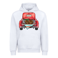 White Christmas truck Urban Hoodie - BarkalooDesign