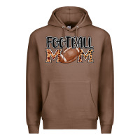 Chestnut football mom Premium Hoodie - AdoDesignShop