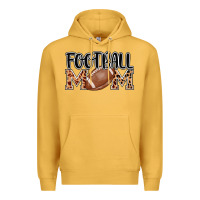 Mustard football mom Premium Hoodie - AdoDesignShop